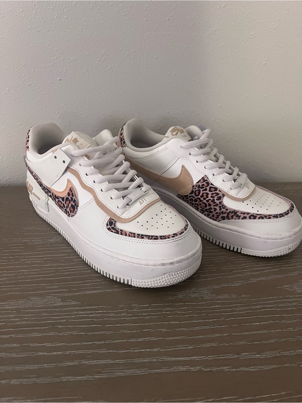 Nike Womenβs Air Force 1 Shadow Leopard Size 8.5